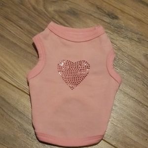 NWOT Pink ❤ Tee for Pet